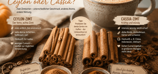 Zimtsorten: süß und aromatisch oder herb und scharf?