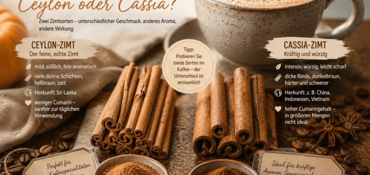 Zimtsorten: süß und aromatisch oder herb und scharf?