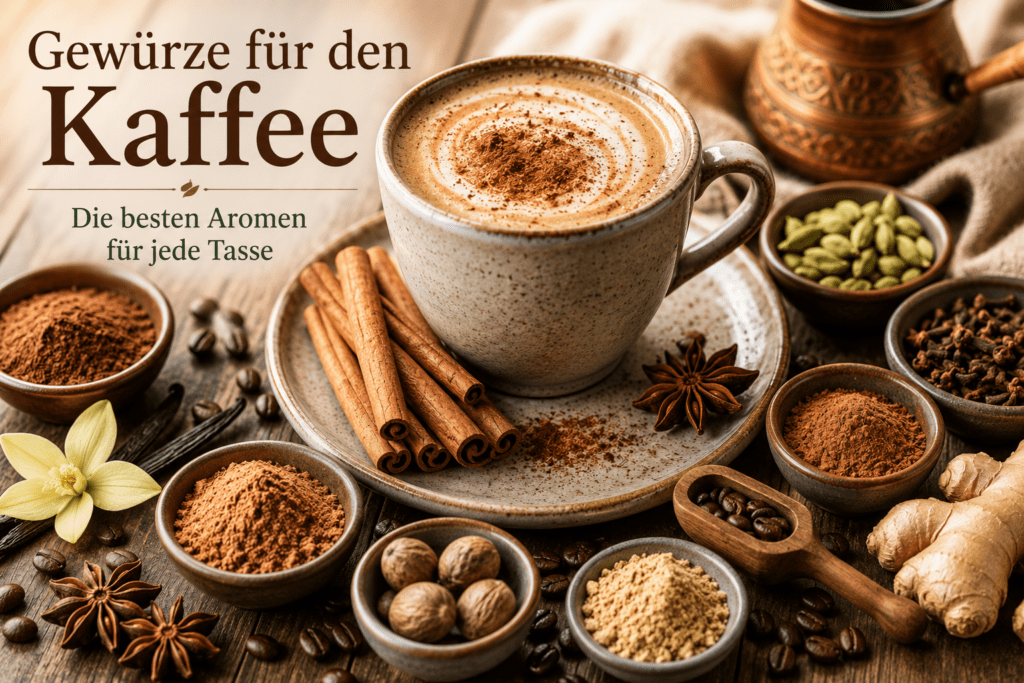 Gewürze für den Kaffee – die besten Aromen für jede Tasse