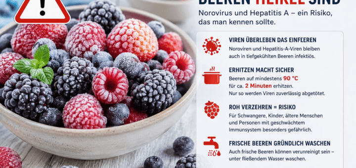 Warum gefrorene Beeren heikel sein können – und wie du sie sicher genießen kanns