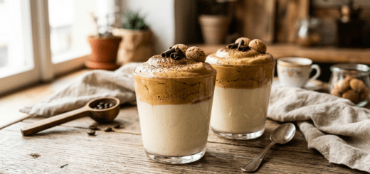Kaffee-Desserts: Dalgona-Quark-Traum Rezept