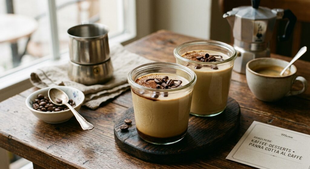 Panna Cotta al Caffè – Das samtig-italienische Dessert mit feiner Espressonote